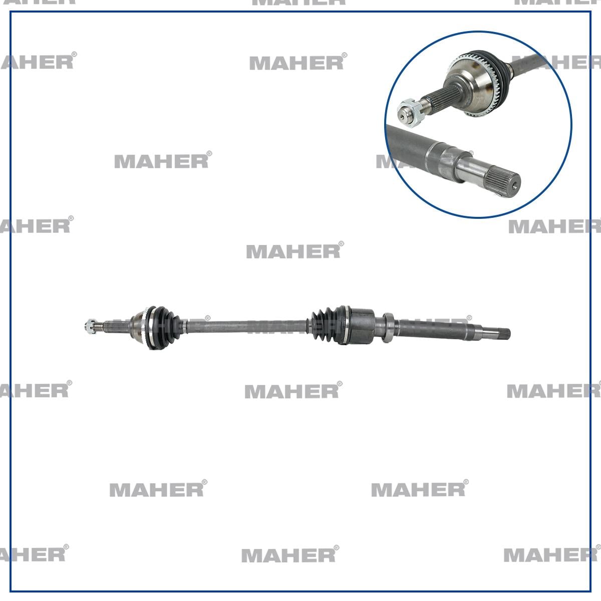 AKS KOMPLE ÖN TRANSIT 00-06 V184 / SAĞ 2.4TDCI ABSLİ 48 DİŞ 1053mm