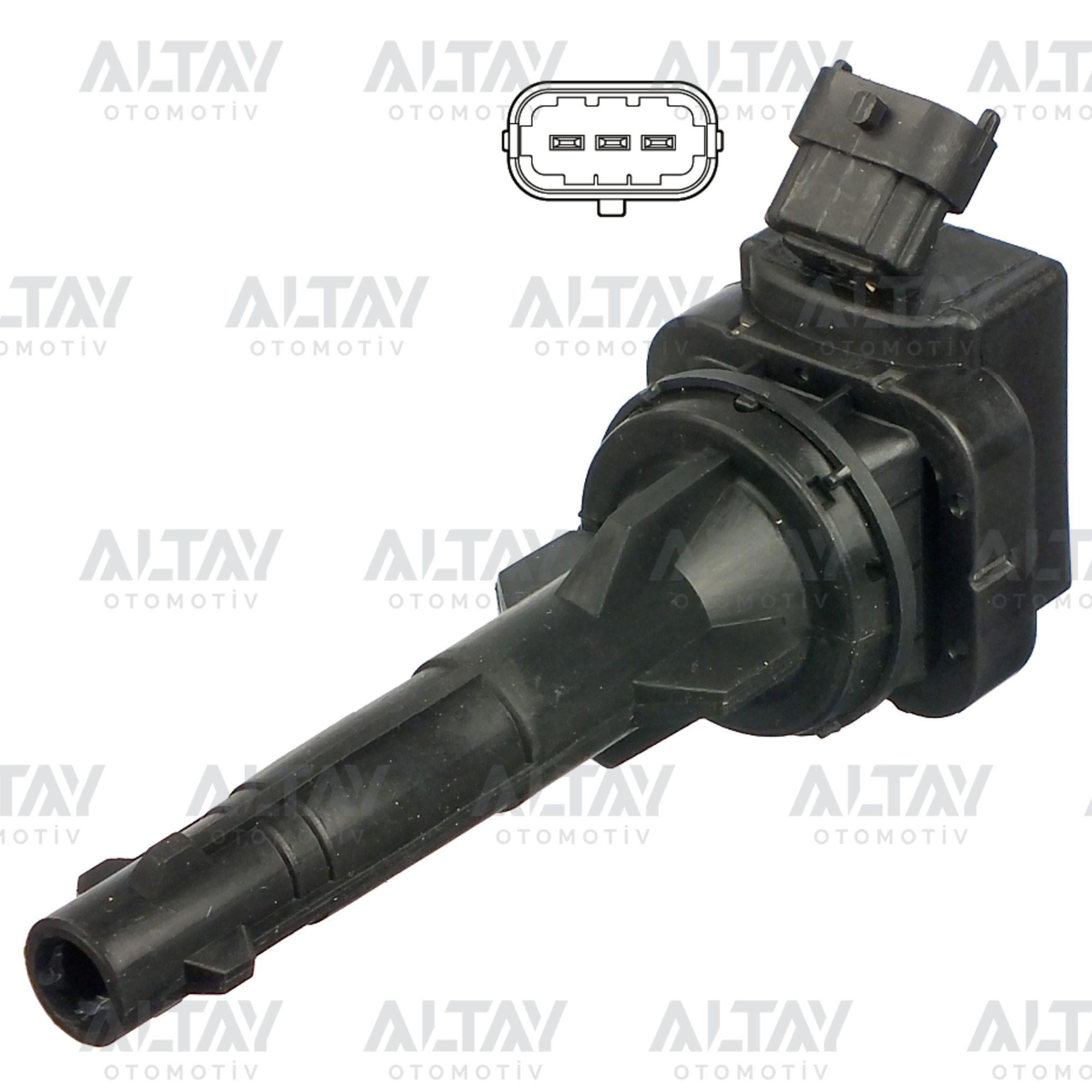 ATEŞLEME BOBİNİ COROLLA 00-01 1.4 3 FİŞLİ