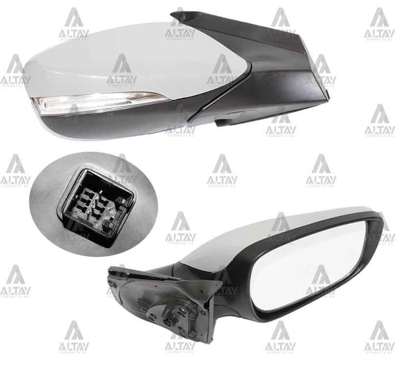 AYNA DIŞ DİKİZ ACCENT 11= BLUE ELEKTRİKLİ SİNYALLİ SAĞ