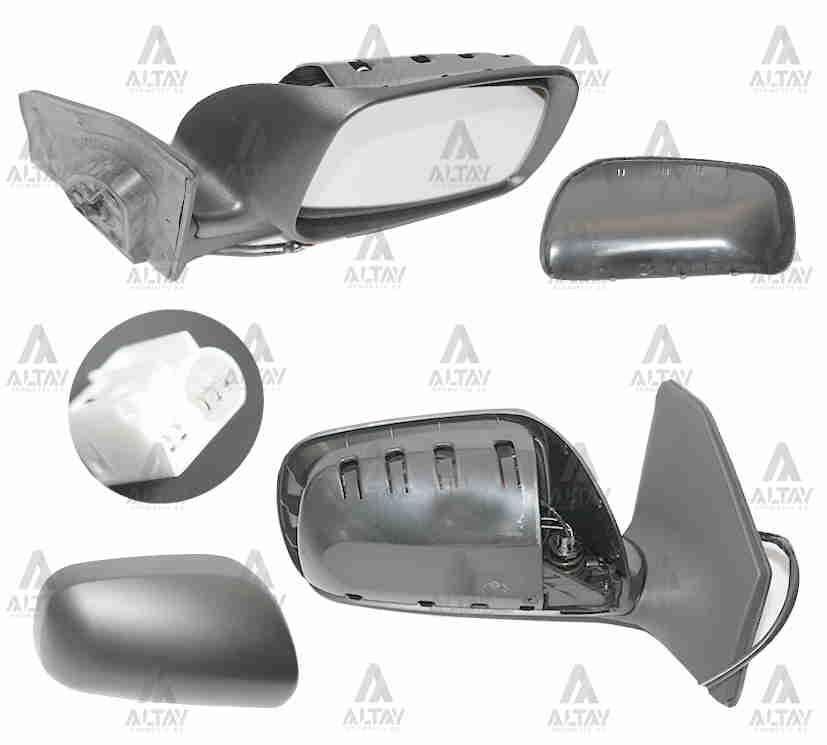 AYNA DIŞ DİKİZ AVENSIS 03-06 ELEKTRİKLİ ISITMALI 5 FİŞLİ SAĞ