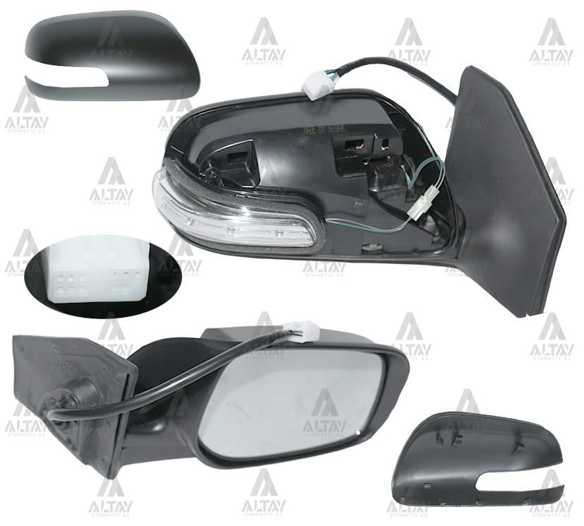 AYNA DIŞ DİKİZ AVENSIS 06-08 ELEKTRİKLİ ISITMALI OTOMATİK KATLANIR SİNYALLİ SAĞ