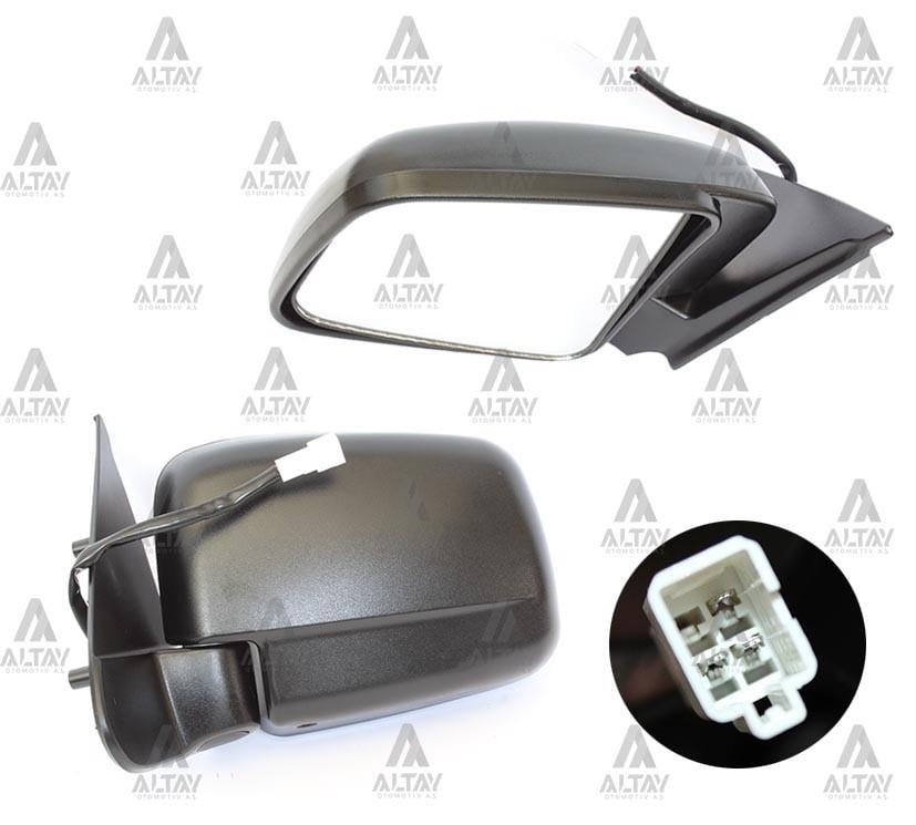 AYNA DIŞ DİKİZ B-2500 00-06 ELEKTRİKLİ SİYAH SOL