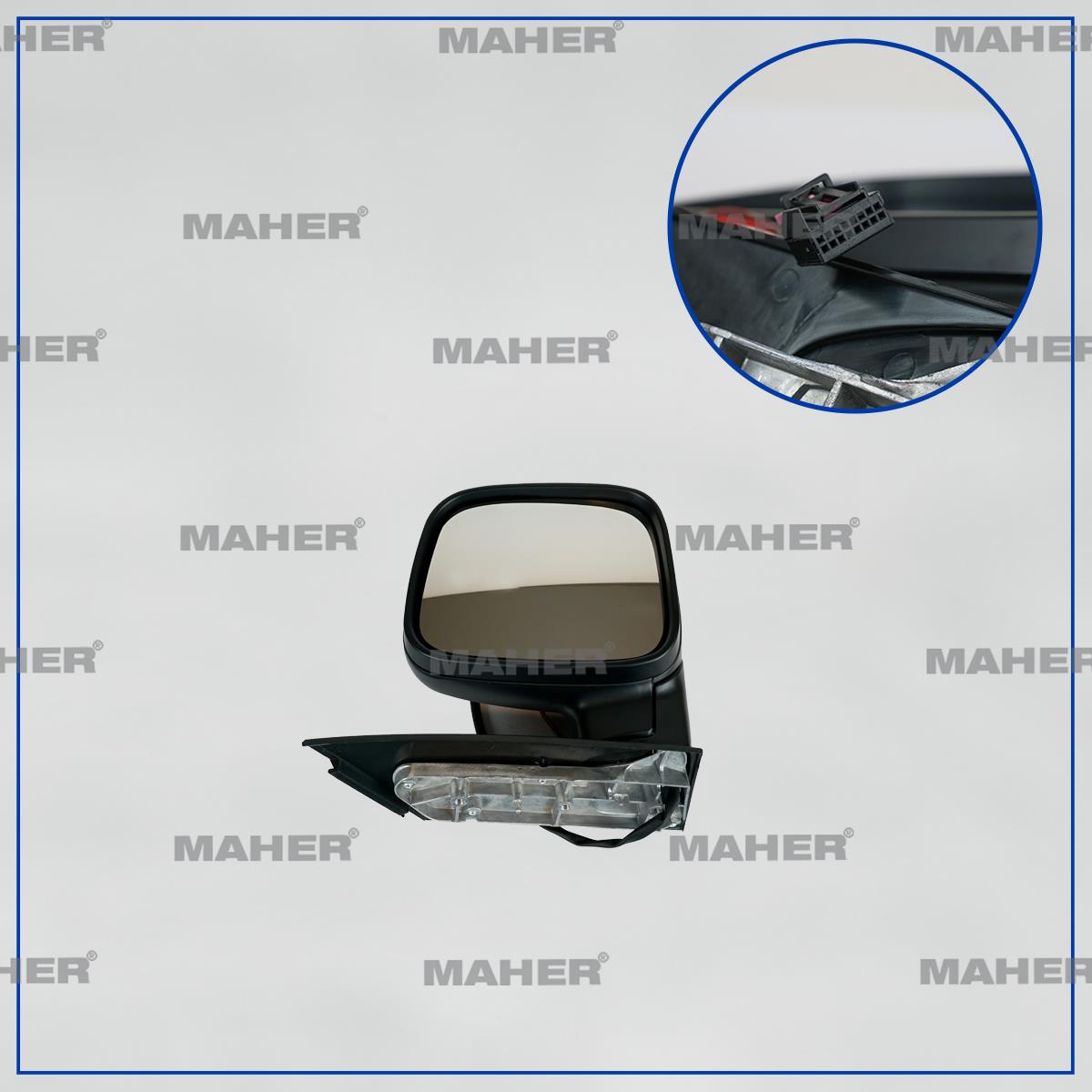 AYNA DIŞ DİKİZ CADDY 04-15 ELEKTRİKLİ, ISITMALI SAĞ