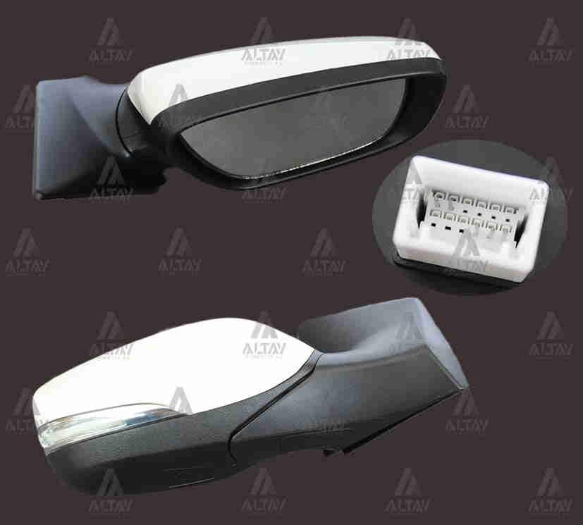 AYNA DIŞ DİKİZ ELANTRA 11-16 ELEKTRİKLİ SİNYALLİ SAĞ