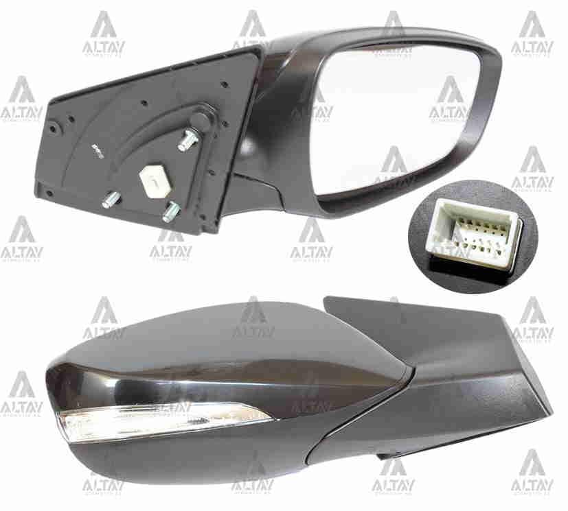AYNA DIŞ DİKİZ ELANTRA 11-16 ELEKTRİKLİ SİNYALLİ ISITMALI SAĞ