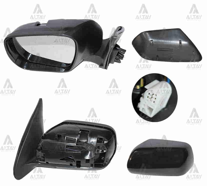 AYNA DIŞ DİKİZ GRAND VITARA 06-08 ELEKTRİKLİ ISITMALI 5 FİŞ SOL