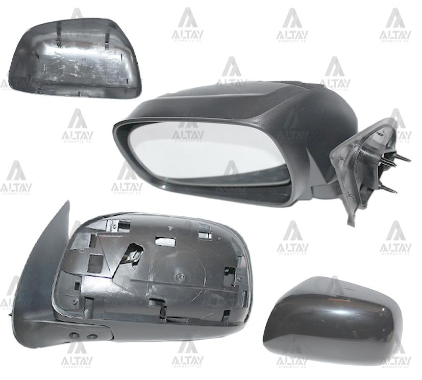 AYNA DIŞ DİKİZ HILUX 06-11 MANUEL SİYAH SOL