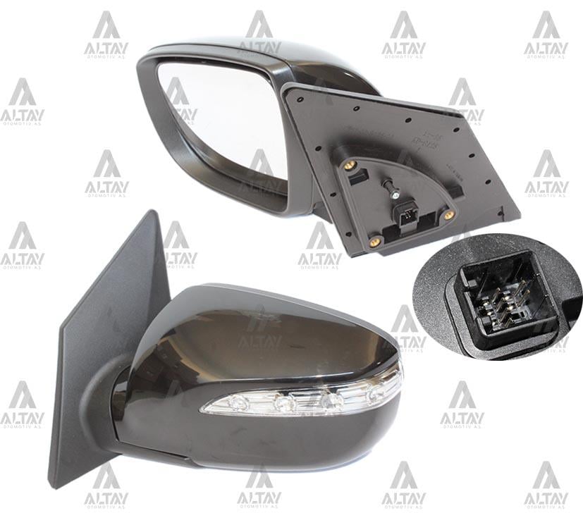 AYNA DIŞ DİKİZ IX-35 10-15 ELEKTRİKLİ SİNYALLİ ISITMALI SOL