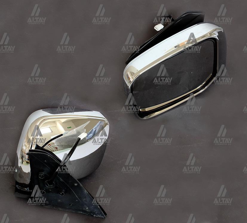 AYNA DIŞ DİKİZ L-200 02-05 ELEKTRİKLİ KROM 3 FİŞLİ SOL