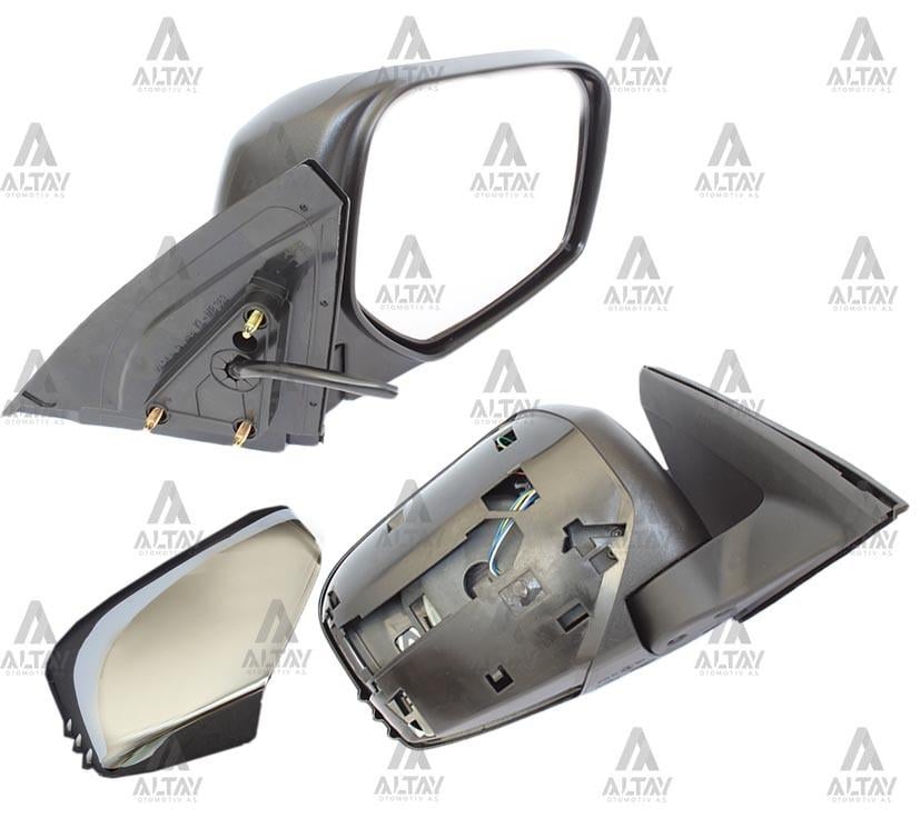 AYNA DIŞ DİKİZ L-200 06-14 ELEKTRİKLİ ISITMALI KROM SAĞ