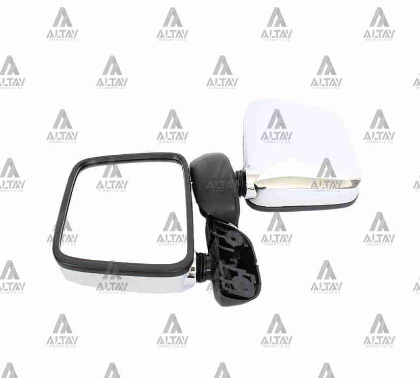AYNA DIŞ DİKİZ PICKUP  97-02 D22 KROM SAĞ