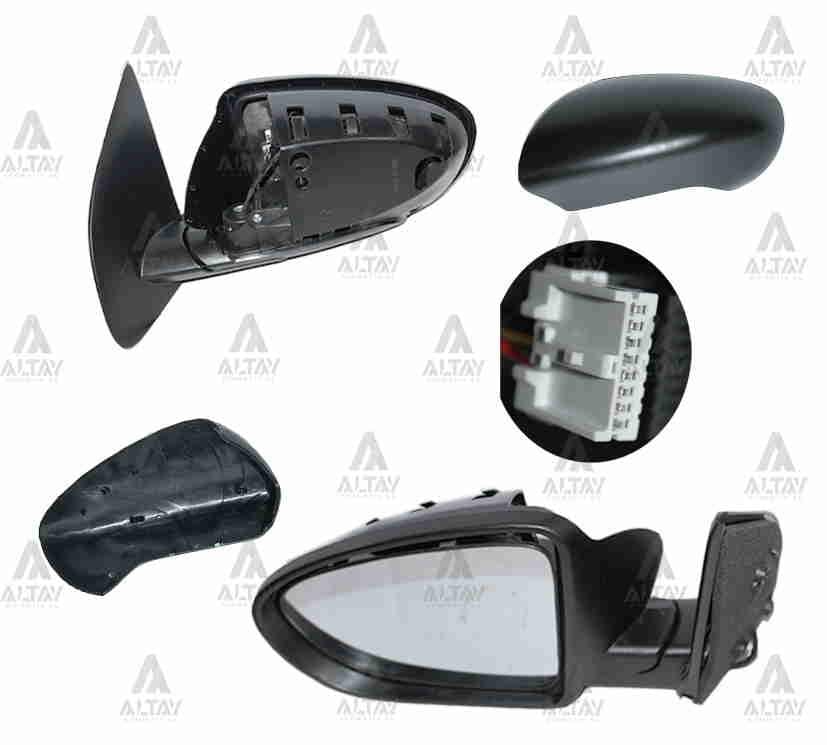 AYNA DIŞ DİKİZ QASHQAI 07-13 ELEKTRİKLİ ISITMALI SOL