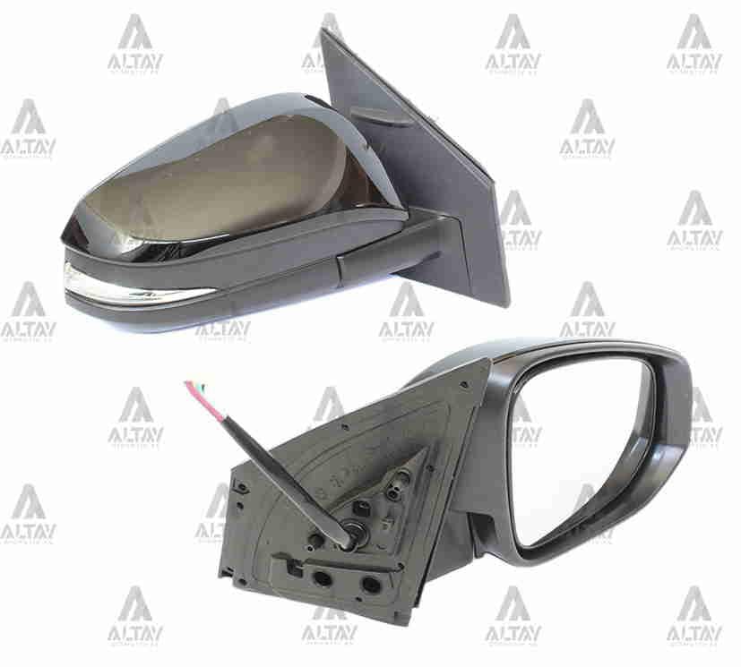 AYNA DIŞ DİKİZ RAV-4 13-18 ELEKTRİKLİ ISITMALI SİNYALLİ OTOMATİK KATLANIR SAĞ