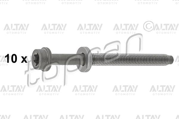 CİVATA SİLİNDİR KAPAK SAPLAMA GOLF4 / GOLF5 / JETTA / A3 / TOLEDO / LEON 97-04 AKL-BFQ-BGU-BSE 1.6 (TK 10 AD) 115 mm