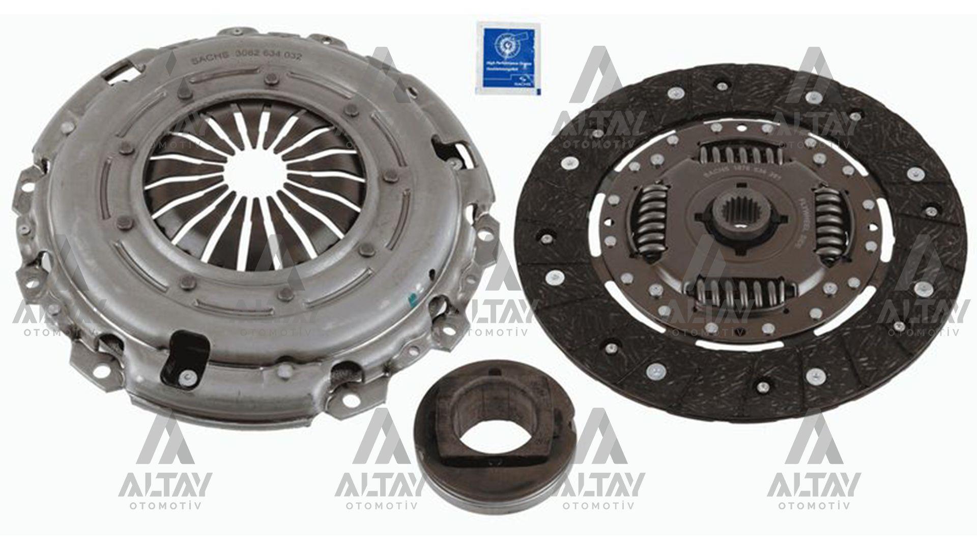 DEBRİYAJ SETİ 206 / 307 / 406 / C3 / C5 / XSARA / JUMPER / SCUDO / DUCATO / BOXER 1.4HDI-2.0 HDI(DV4-DW10)