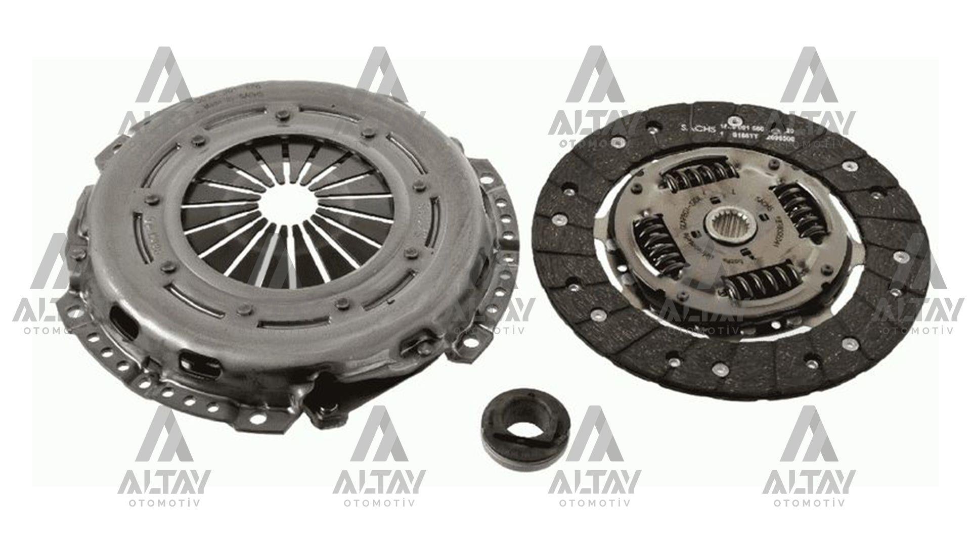 DEBRİYAJ SETİ 308 / 3008 / C4 / PARTNER / BERLİNGO 07= 1.6-1.4 16V EP3-EP3C-EP6C-EP6
