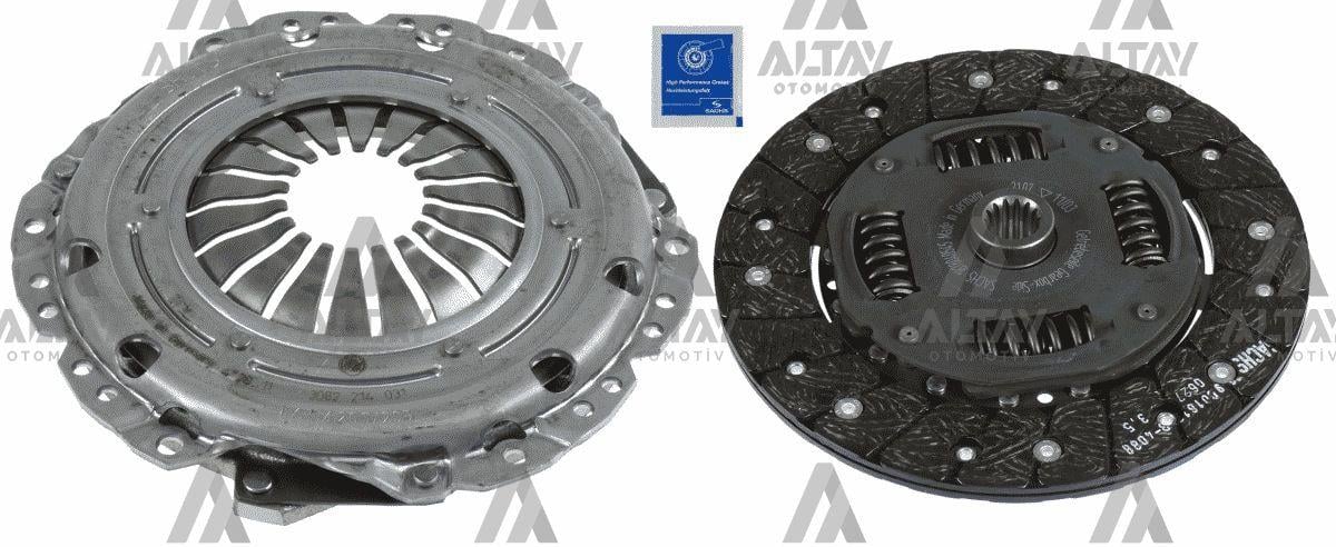 DEBRİYAJ SETİ ASTRA G / VECTRA B 96-04 X16XEL-Z16XE RULMANSIZ