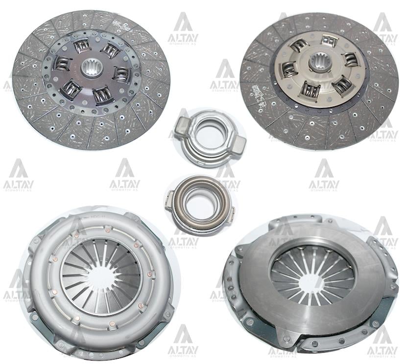 DEBRİYAJ SETİ CANTER 304 / 444 / 449 / 515 / 519 / 635 / 639 / 839 / HD35 RULMANLI