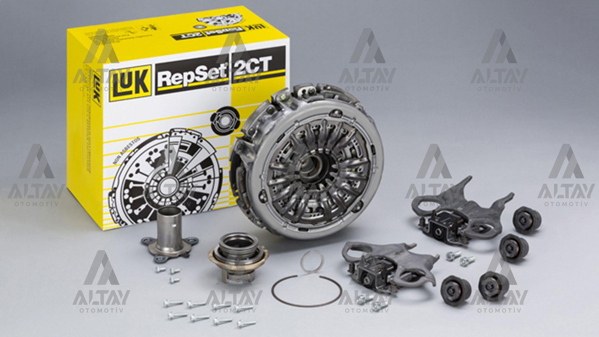 DEBRİYAJ SETİ ÇATALLI KOMPLE SET MEGAN III-IV / FLUENCE / KADJAR / TALISMAN / LATITUDE / CAPTUR 08= 1.5 DCİ K9K OTOMATİK EDC