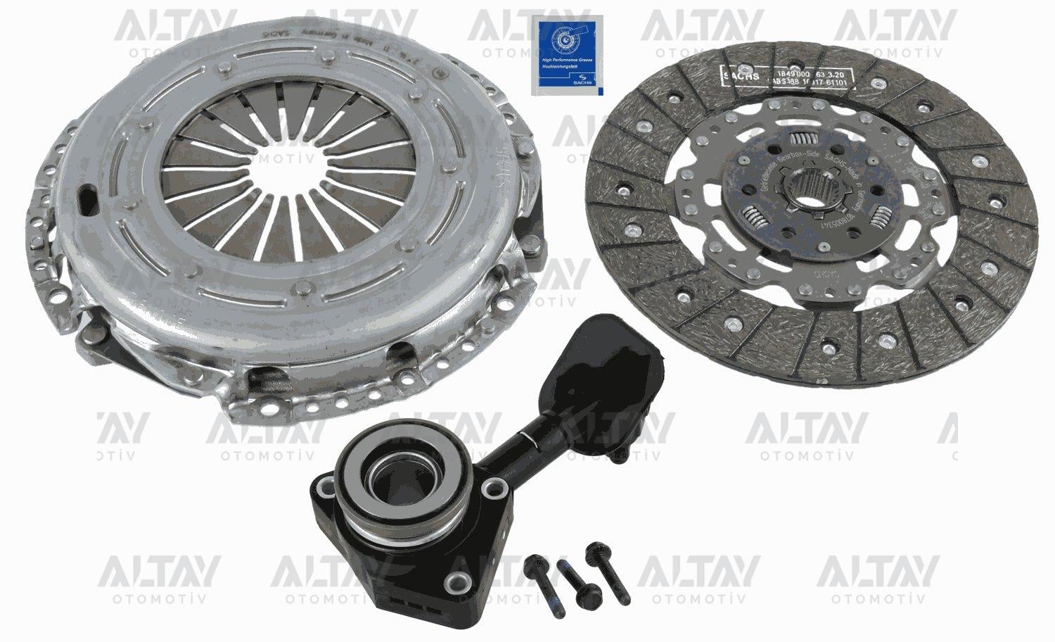 DEBRİYAJ SETİ FOCUS / C-MAX  45233 1.6 TDCI RULMANLI