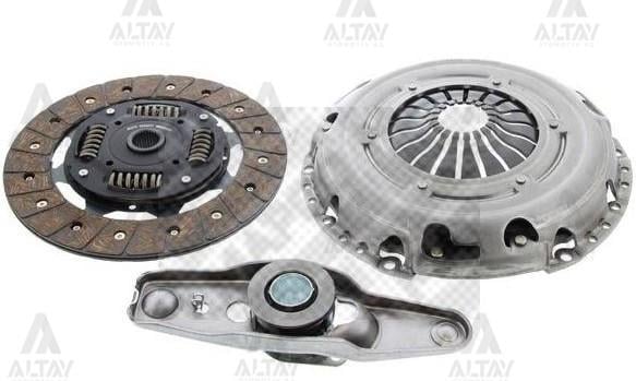 DEBRİYAJ SETİ GOLF5 / JETTA / PASSAT / CADDY / GOLF6 / A3 / LEON 05-13 1.2 TSI-1.6-1.6 FSI-2.0 SDI BSE-BAG-BLF-BLP-BGU-CBZA-CBZB-BDJ RULMANLI