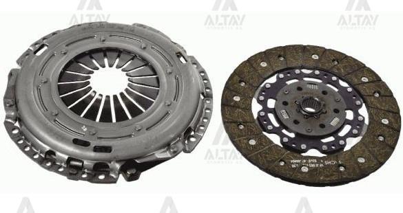 DEBRİYAJ SETİ PASSAT / GOLF5 / JETTA / LEON 05= 2.0 TDI BKP-BKD-CBAB-BLR RULMANSIZ