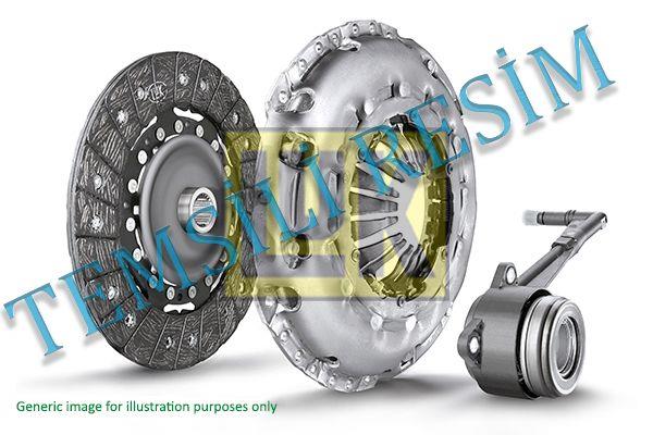 DEBRİYAJ SETİ TRANSPORTER T6 16= CXFA-CXHA 2.0 TDİ 150 HP HİDROLİK RULMANLI