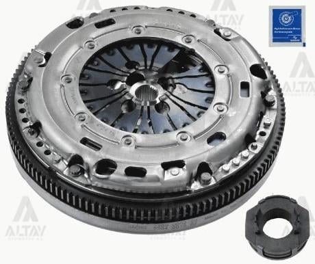 DEBRİYAJ SETİ VOLANLI CADDY / JETTA / A3 / LEON 04= BJB-BLS-BKC-BXE 1.9 TDİ