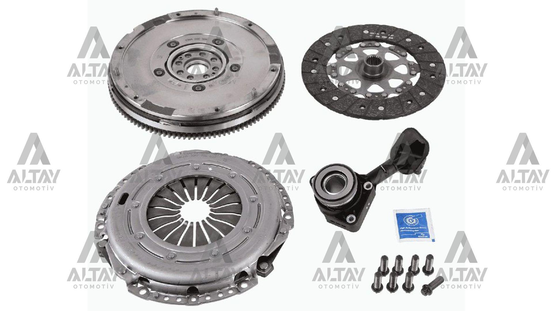 DEBRİYAJ SETİ VOLANLI FOCUS / C-MAX / MONDEO 06= 1.8 TDCI RULMANLI