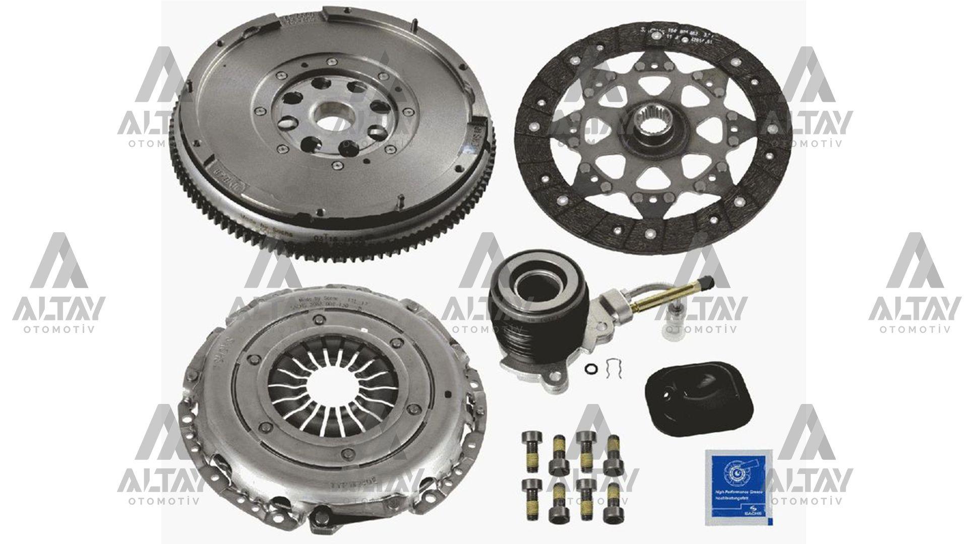 DEBRİYAJ SETİ VOLANLI MONDEO 01-07  2.0 TDCI BİLYALİ OYNAK VOLANT