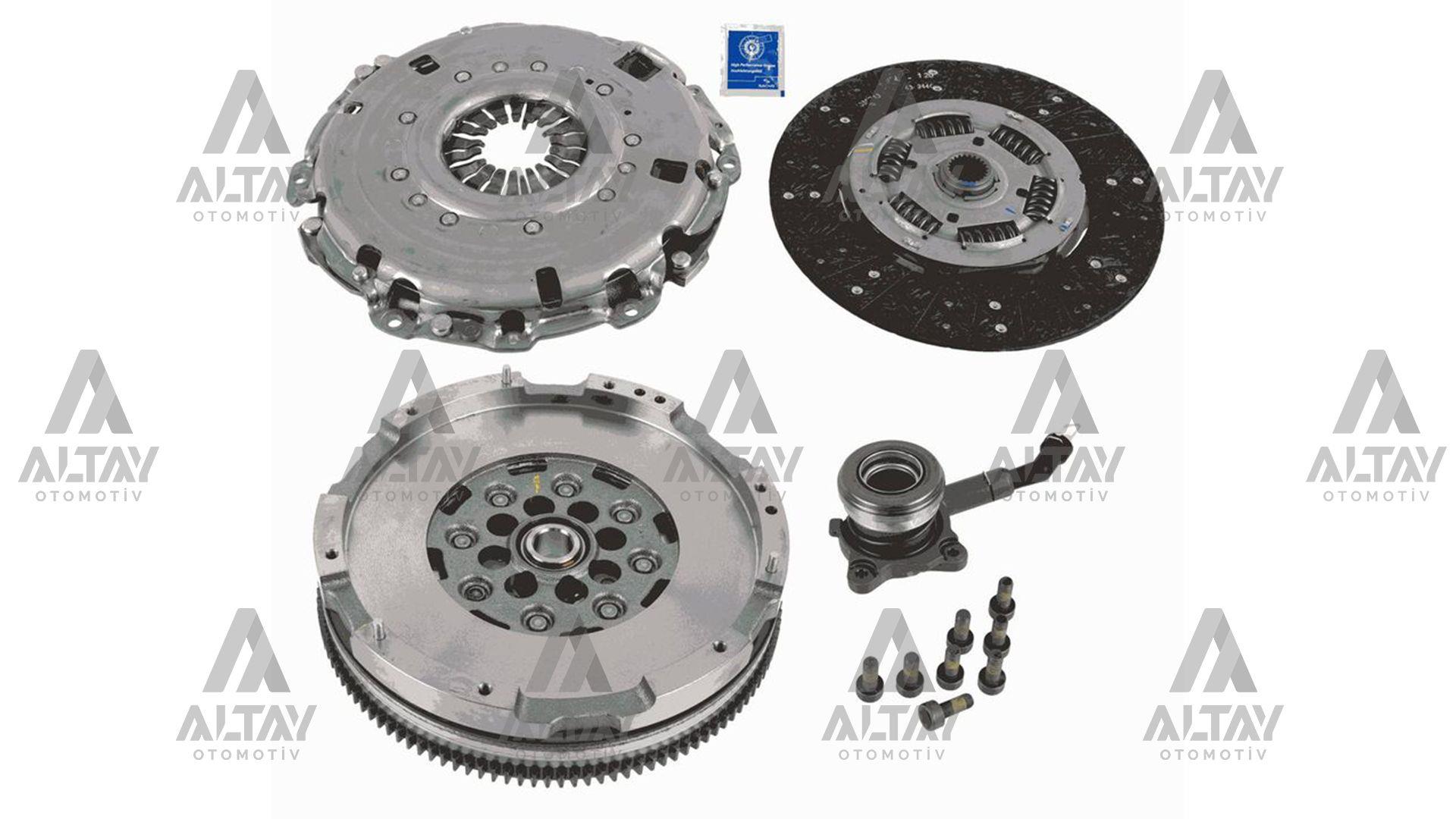 DEBRİYAJ SETİ VOLANLI TRANSIT RULMANLI V-362 17= 2.0 ECOBLUE Ö.ÇEKER