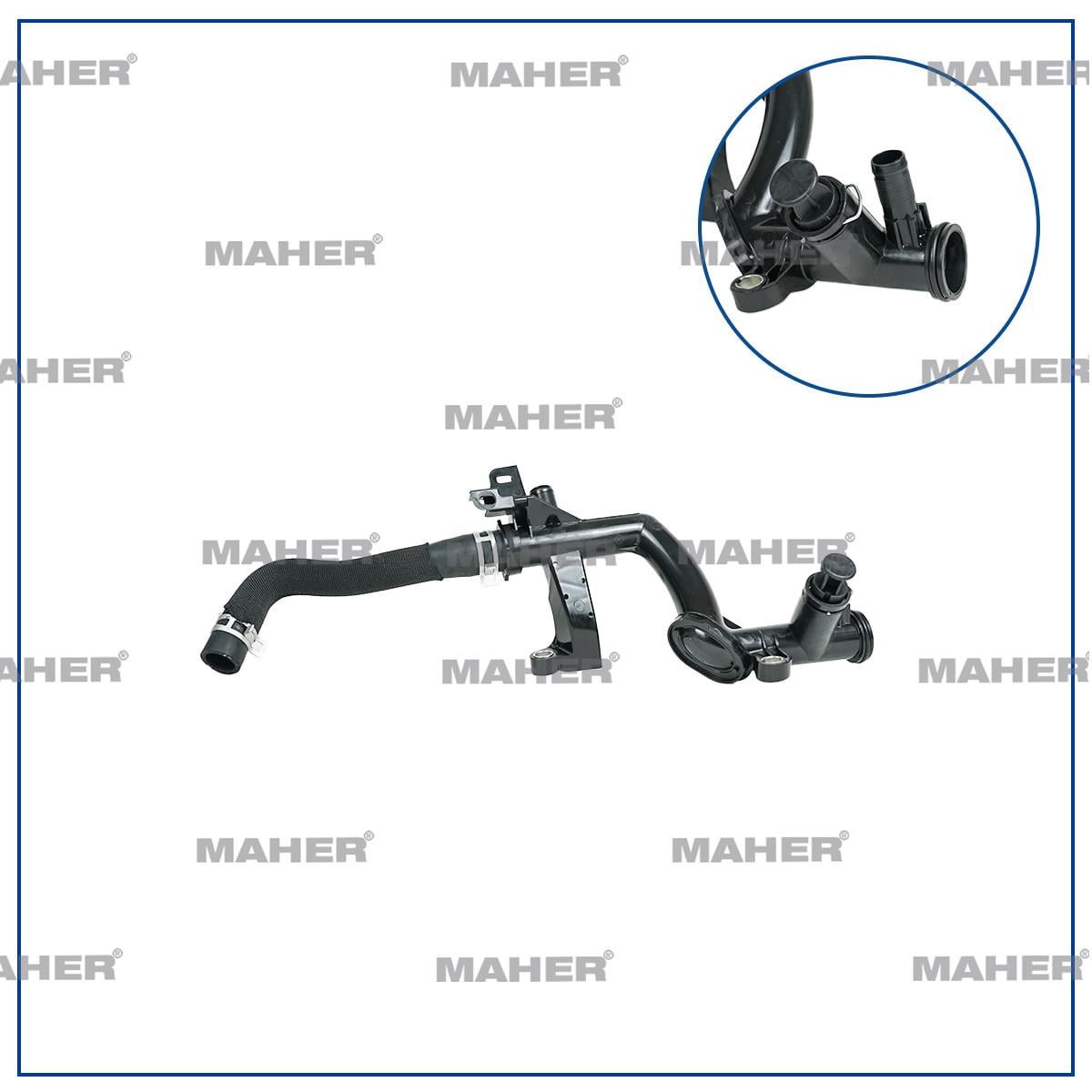 DEVIRDAIM SU BORUSU FIESTA /206 / 307 / PARTNER / 407 / 308 / 3008 / 5008 / C2 / C3 / C4 / C5 / BERLINGO  08-12 1.4-1.6 HDI    EURO5