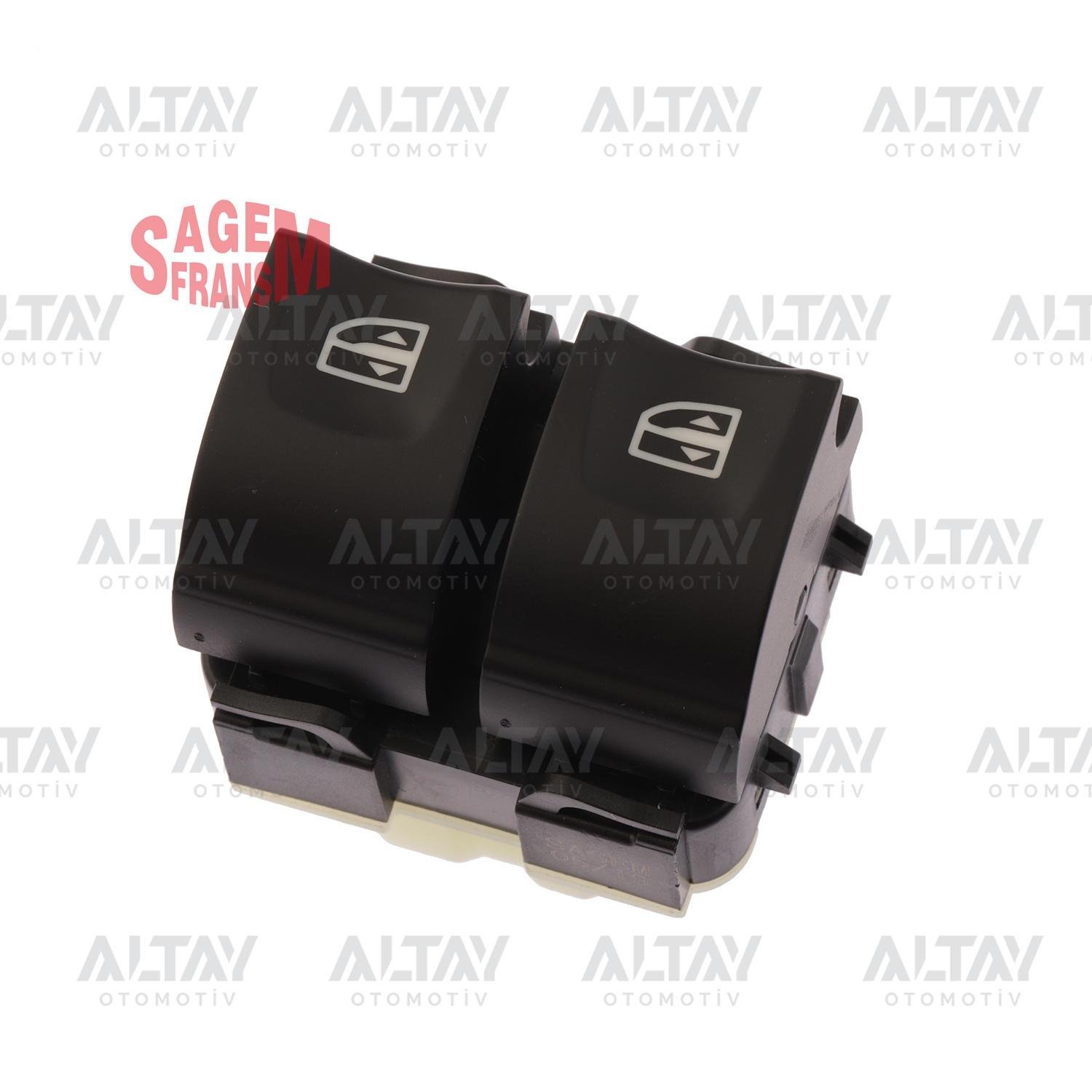 DÜĞME CAM AÇMA KANGOO / DUSTER (ÇİFTLİ) TURUNCU IŞIK SOL