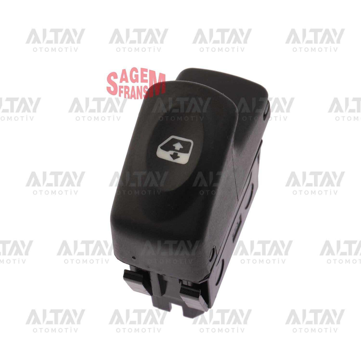 DÜĞME CAM AÇMA KANGOO / MEGANE I / CLİO (TEKLİ) 6 PİN SOL