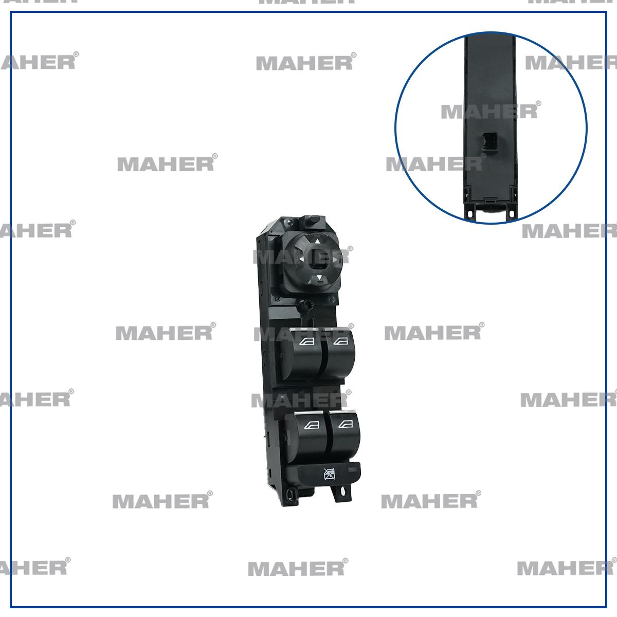 DÜĞME CAM AÇMA MONDEO 07-14 / S-MAX / GALAXY (DÖRTLÜ) AYNA AYAR DÜĞMELİ ÇERÇEVESİZ ÇERÇEVESİZ SOL