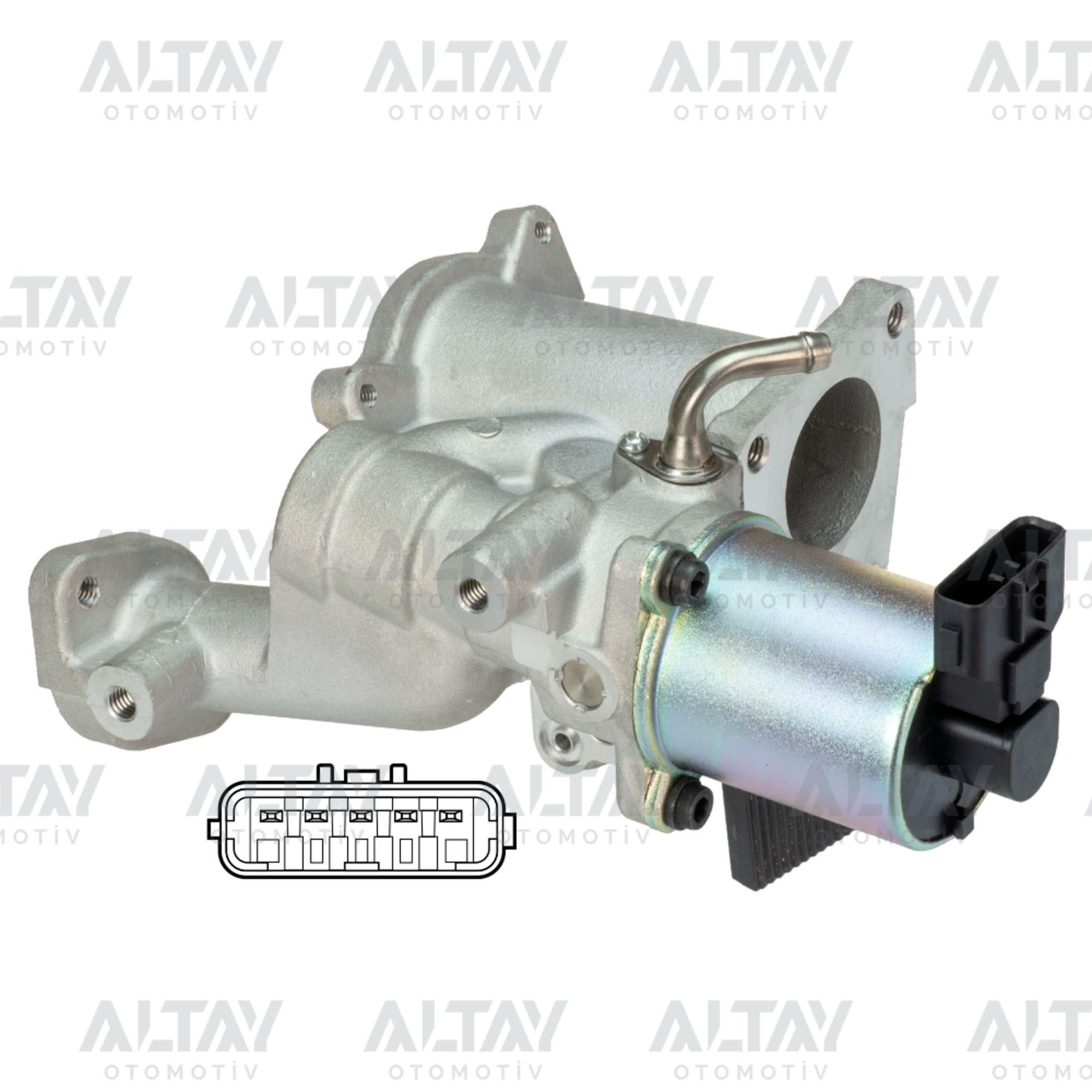 EGR VALFİ ASTRA G / CORSA C / MERIVA A Z17DTH-Z17DTL-Y17DT
