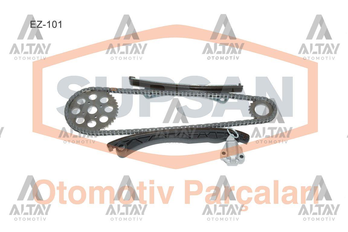 EKSANTRİK ZİNCİR SETİ ALBEA / DOBLO / PALİO / PUNTO / LİNEA / EGEA / FIORINO / ASTRA / CORSA / COMBO 03= 1.3JTD-1.3CDTI EURO 4-5 (6 PARÇA KAPALI ZİNCİR)