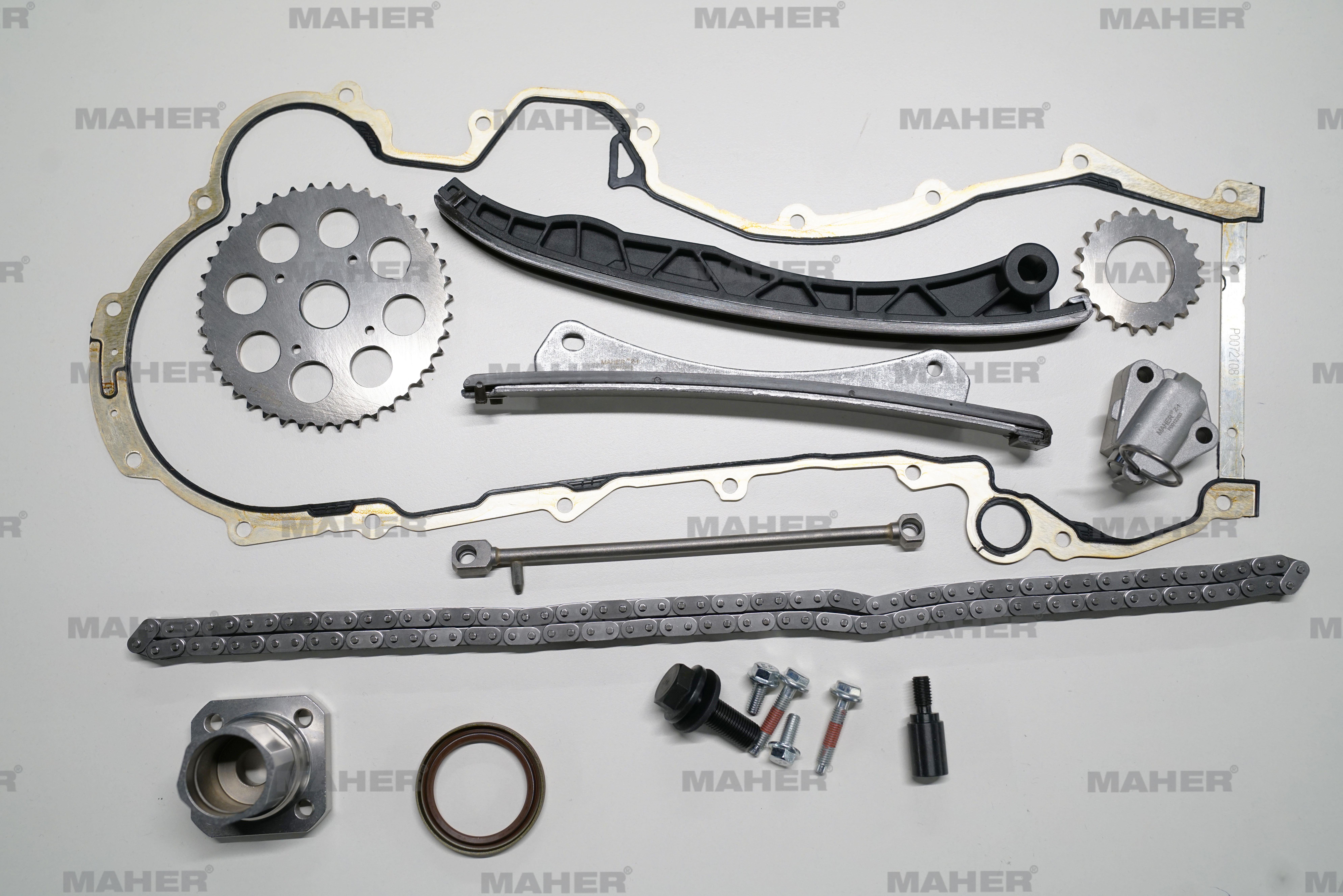 EKSANTRİK ZİNCİR SETİ ASTRA / CORSA / COMBO 03= ALBEA / DOBLO / PALİO / PUNTO / LİNEA / EGEA / FIORINO 1.3JTD-1.3CDTI EURO 4-5 (16 PARÇA KAPALI ZİNCİR) YAĞ POMPA CONTA + KEÇE