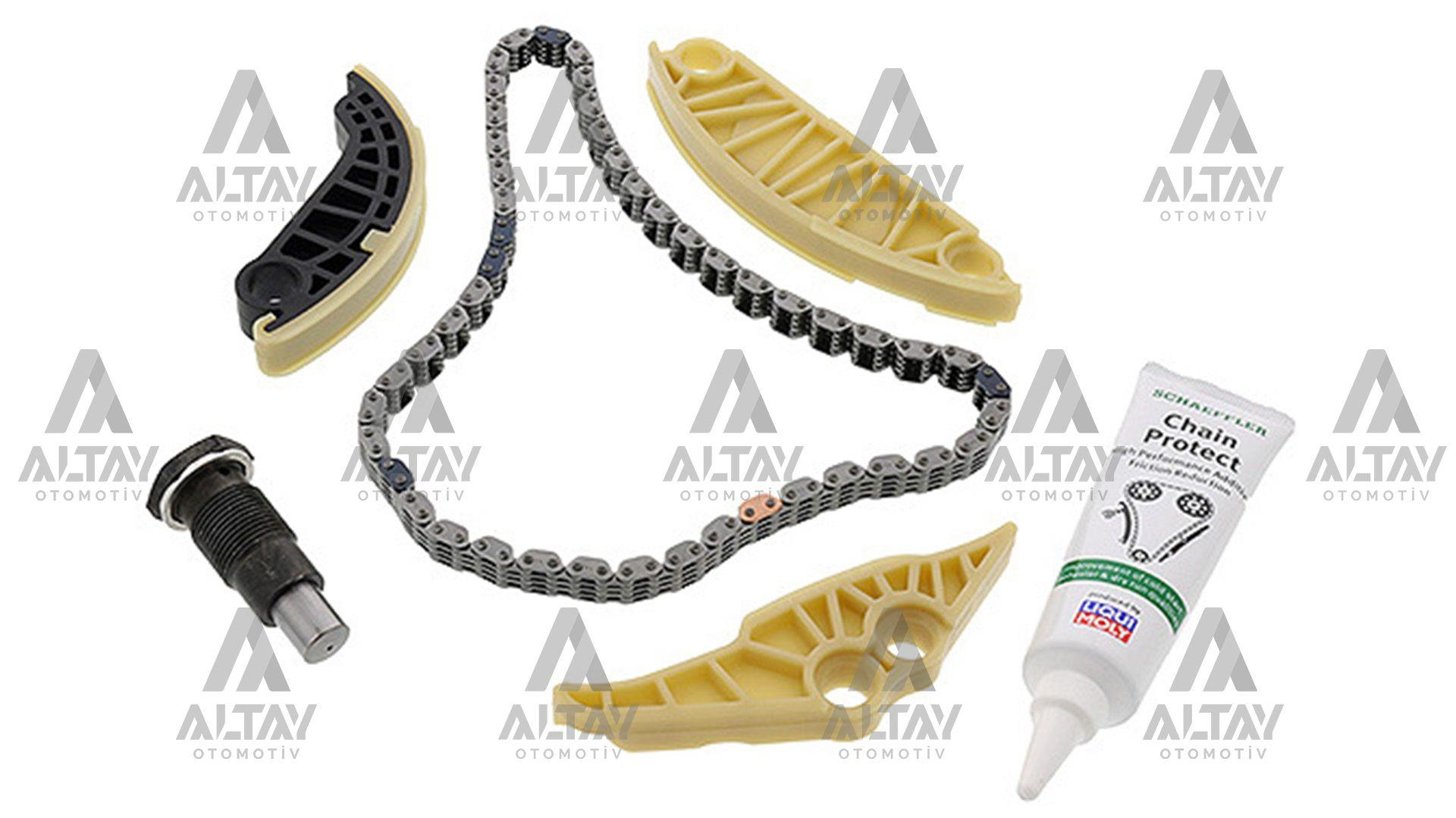 EKSANTRİK ZİNCİR SETİ PASSAT / A3 / A4 / A5 / Q3 / Q5 08= BZB-CABA-CDHA-CDHB-CAEB-CDNB-CDNC-CCZA 1,8 TFSİ-2.0 TFSİ 5 PARÇA (YAN)