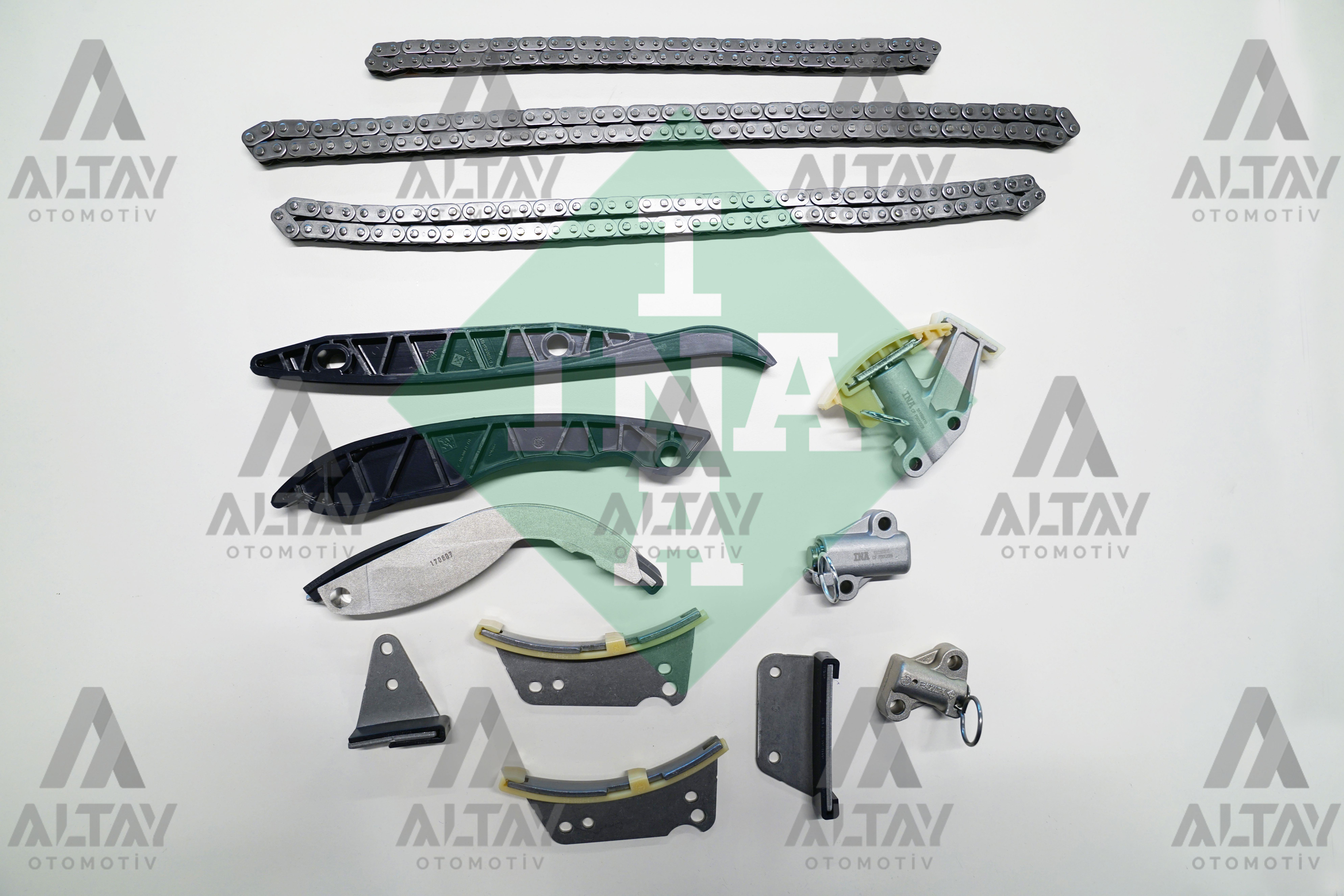 EKSANTRİK ZİNCİR SETİ STAREX 02-08 / H-1 08-11 / SORENTO 03-11 / H-100 KAMYONET 10= 140HP 2.5CRDI (13 PARÇA)