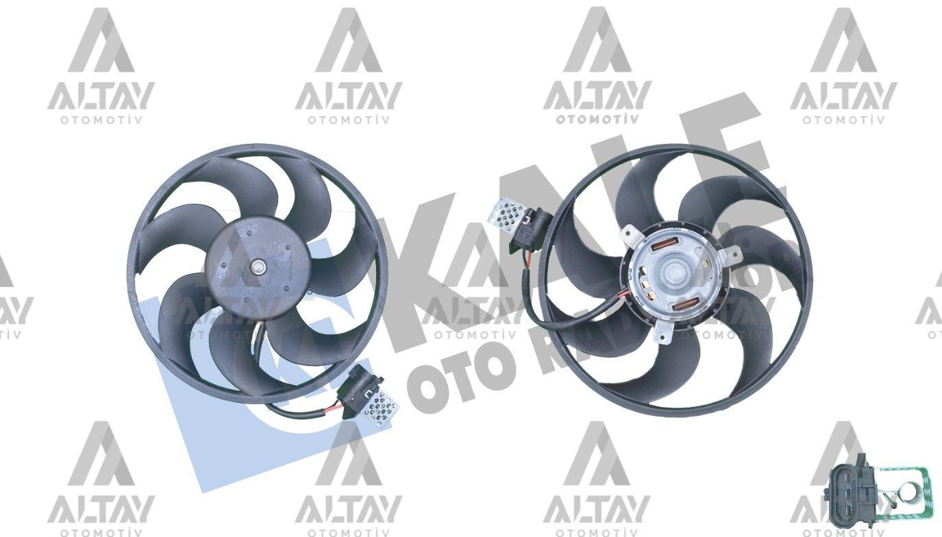 FAN KLİMA ASTRA H 04-10 / ZAFIRA B 05-11 / 1.3 CDTI-1.6-1.7 CDTI-1.9 CDTI DAVLUMBAZLI İTMELİ
