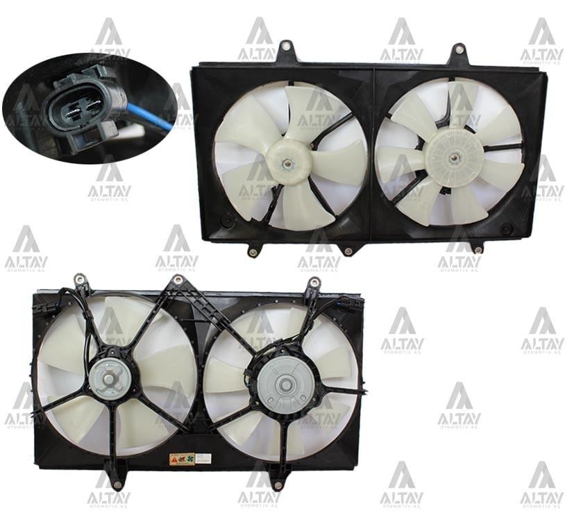 FAN RADYATÖR COROLLA  98-02 ÇİFTLİ