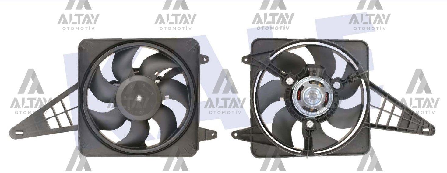 FAN RADYATÖR DKS / DOGAN SLX 93-02 / KARTAL 93-02 / SAHIN 93-02 / 1.4-1.6 DAVLUMBAZLI SOKETLİ