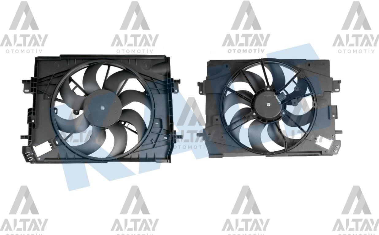 FAN RADYATÖR DOKKER 12= / LOGAN II 12= / SANDERO II 13= / CAPTUR 13= / CLIO IV 12= / LODGY 12= / 0.9 TCE-1.2 TCE-1.5 DCI-1.6-1.2 16V DAVLUMBAZLI