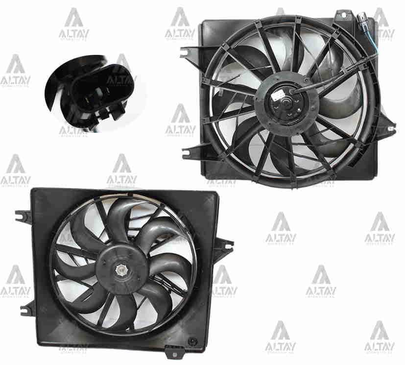 FAN RADYATÖR ELANTRA  96-01