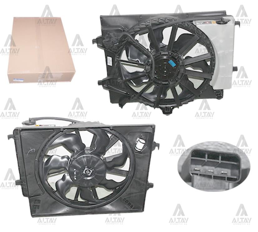 FAN RADYATÖR I-20 12-14 BENZİNLİ 1.4