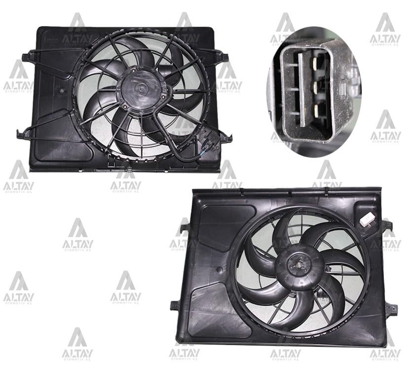 FAN RADYATÖR I-30 07-11 BENZİNLİ