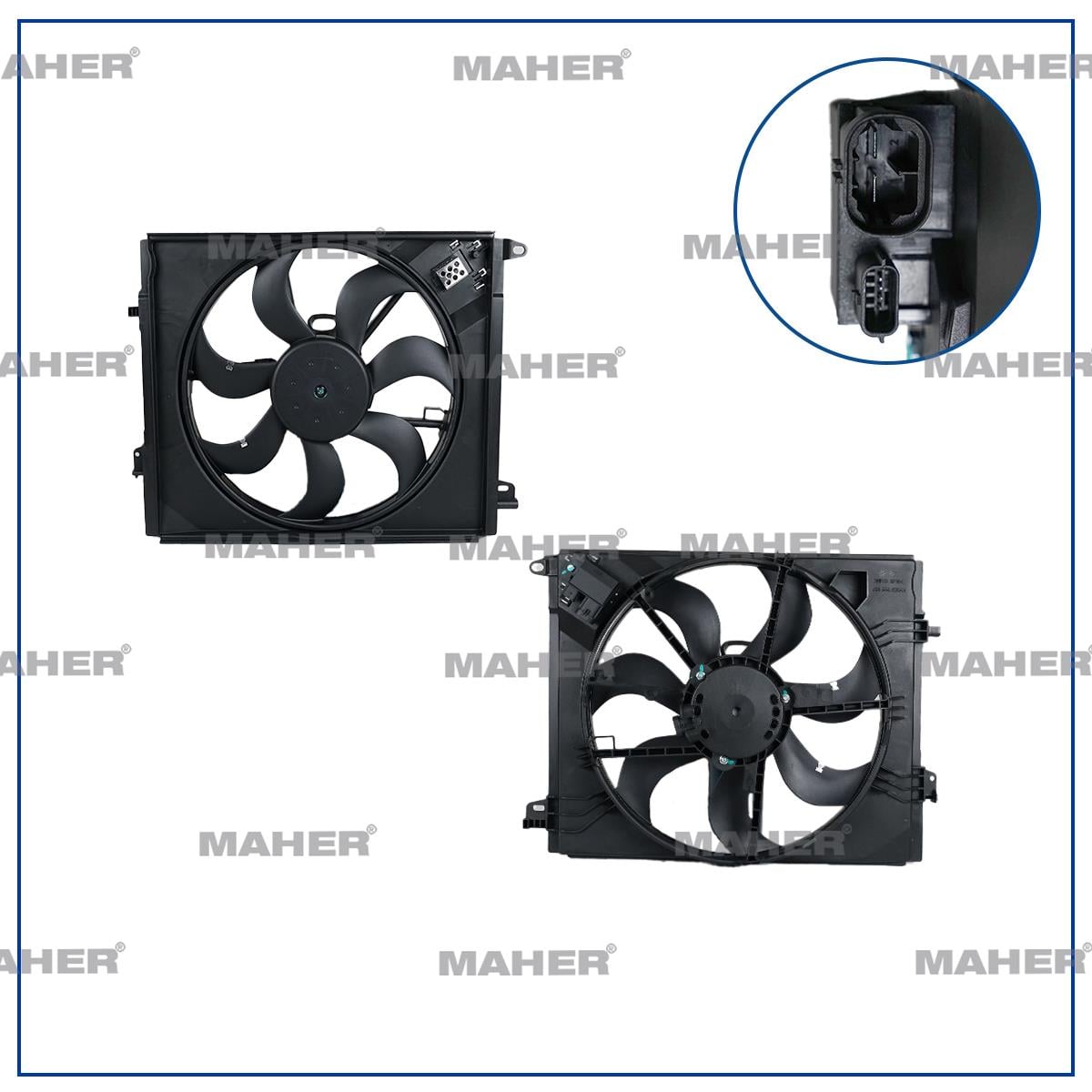 FAN RADYATÖR MEGANE IV 16= / 1.2 TCE-1.5 DCI-1.6 DCI-1.6 16V DAVLUMBAZLI
