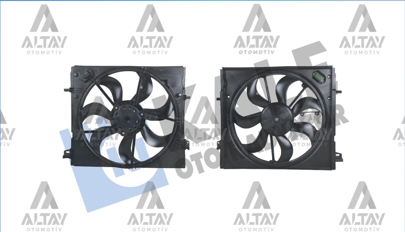 FAN RADYATÖR QASHQAI 14= / X-TRAIL 14= / KADJAR 15= TÜM MOTOR TİPLERİ DAVLUMBAZLI