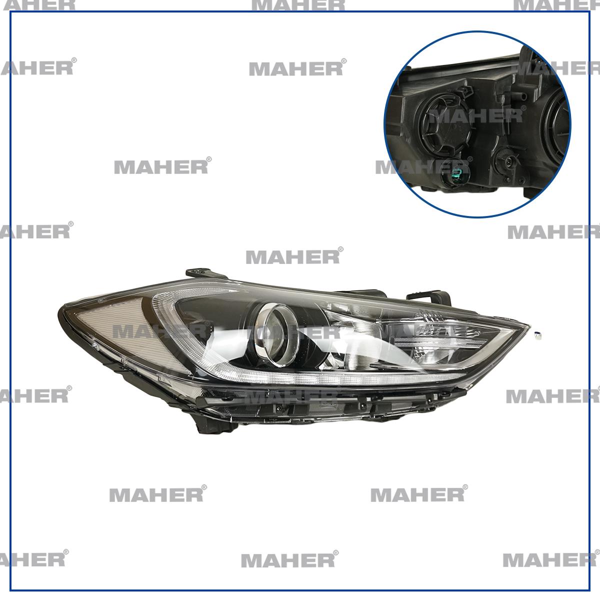FAR ELANTRA 16-18 ELEKTRİKLİ LEDLİ SAĞ